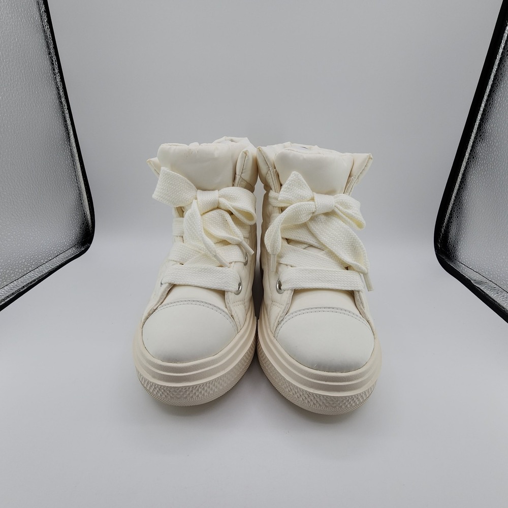 Converse Chuck Taylor All Star Element Boot Womens Size 8.5 Cream Puffer NEW - Picture 3 of 10